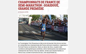 France de semi-marathon à Fort de France