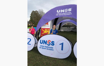 Championnat d'académie de cross à Jumièges dec2025