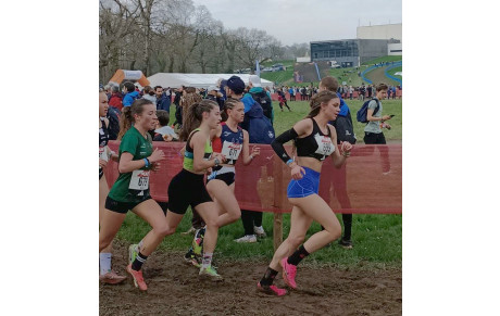 France de cross à Carhaix le 8 mars 2026